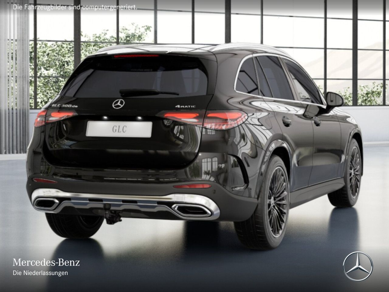 Mercedes-Benz GLC 300 de 4M AMG+PANO+360+AHK+TOTW+KEYLESS+9G foto 4