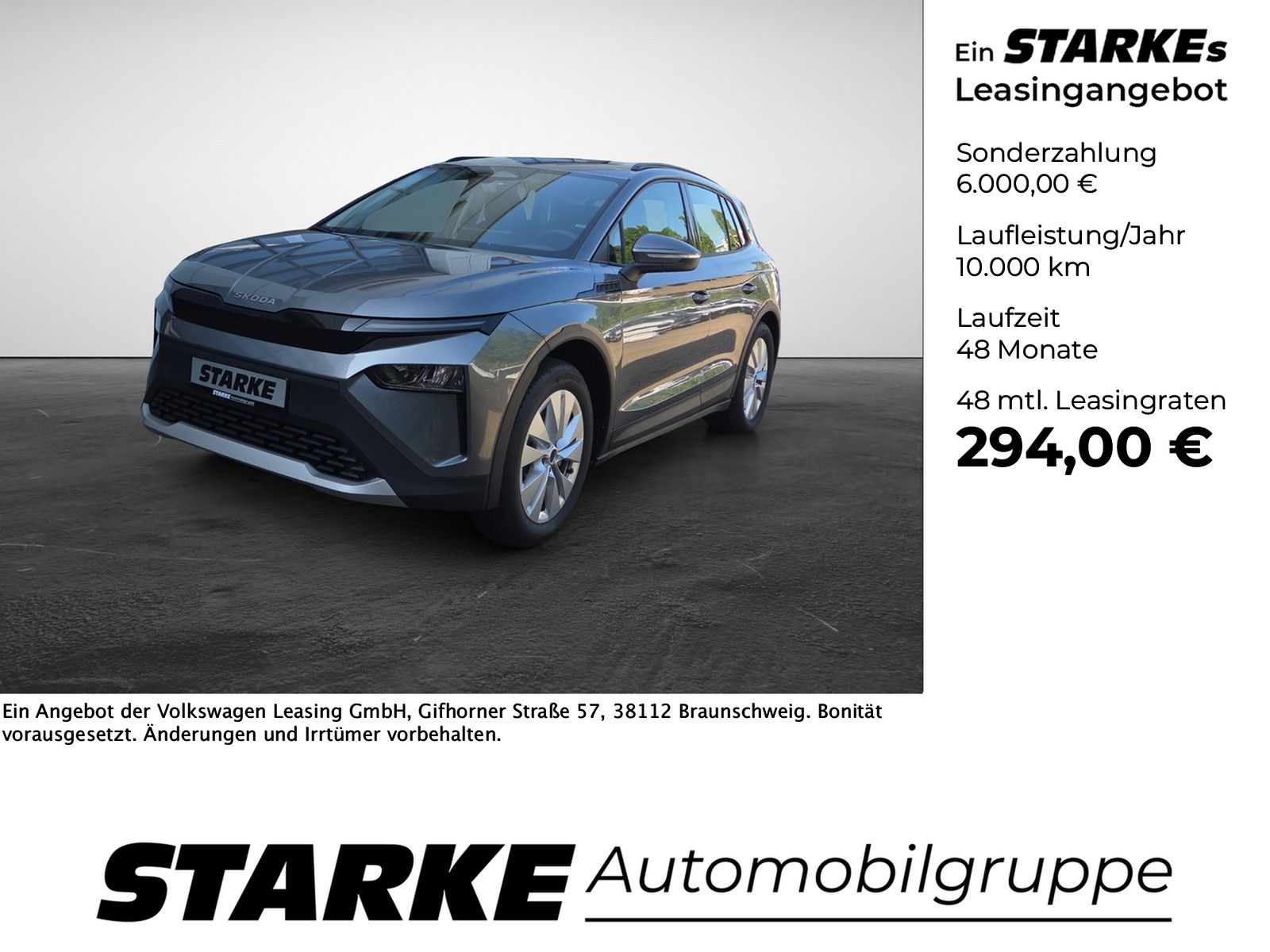 Skoda Elroq 60 Essence AHK LED Kamera PDC LM Tempo Kl
