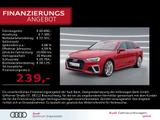 Audi A4 Avant 40 TFSI S line LED NAVI AHK ACC B&O 19" - Audi A4: Rot
