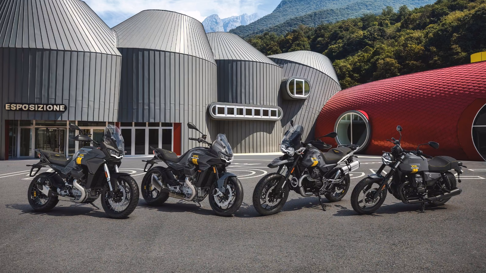 Moto Guzzi V7/V85/Stelvio/V100 105. JUBILÄUMS-EDITION