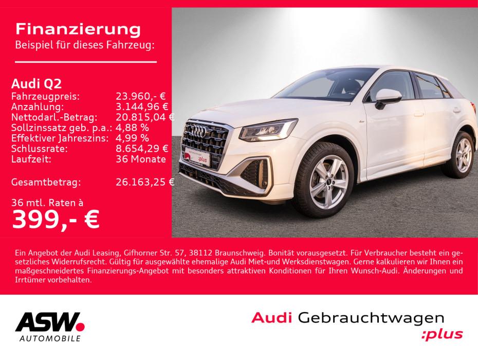 Audi Q2 S line 35TDI Stronic NAVI LED RFK ACC SHZ PDC