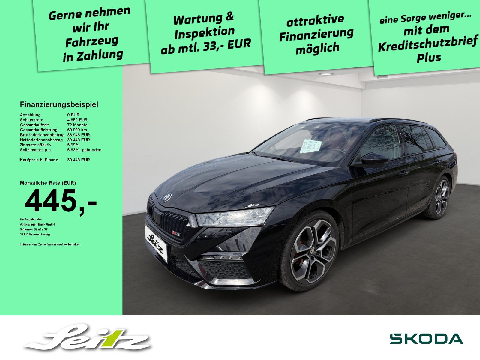 Skoda Octavia Combi 2.0 TDI RS Plus *AHK*MATRIX*KAMERA