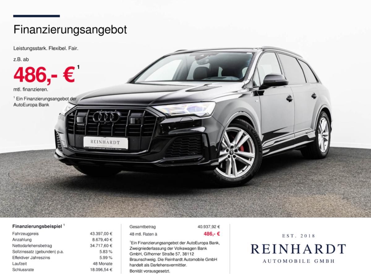 Audi Q7 55TFSi Q 2x S LINE