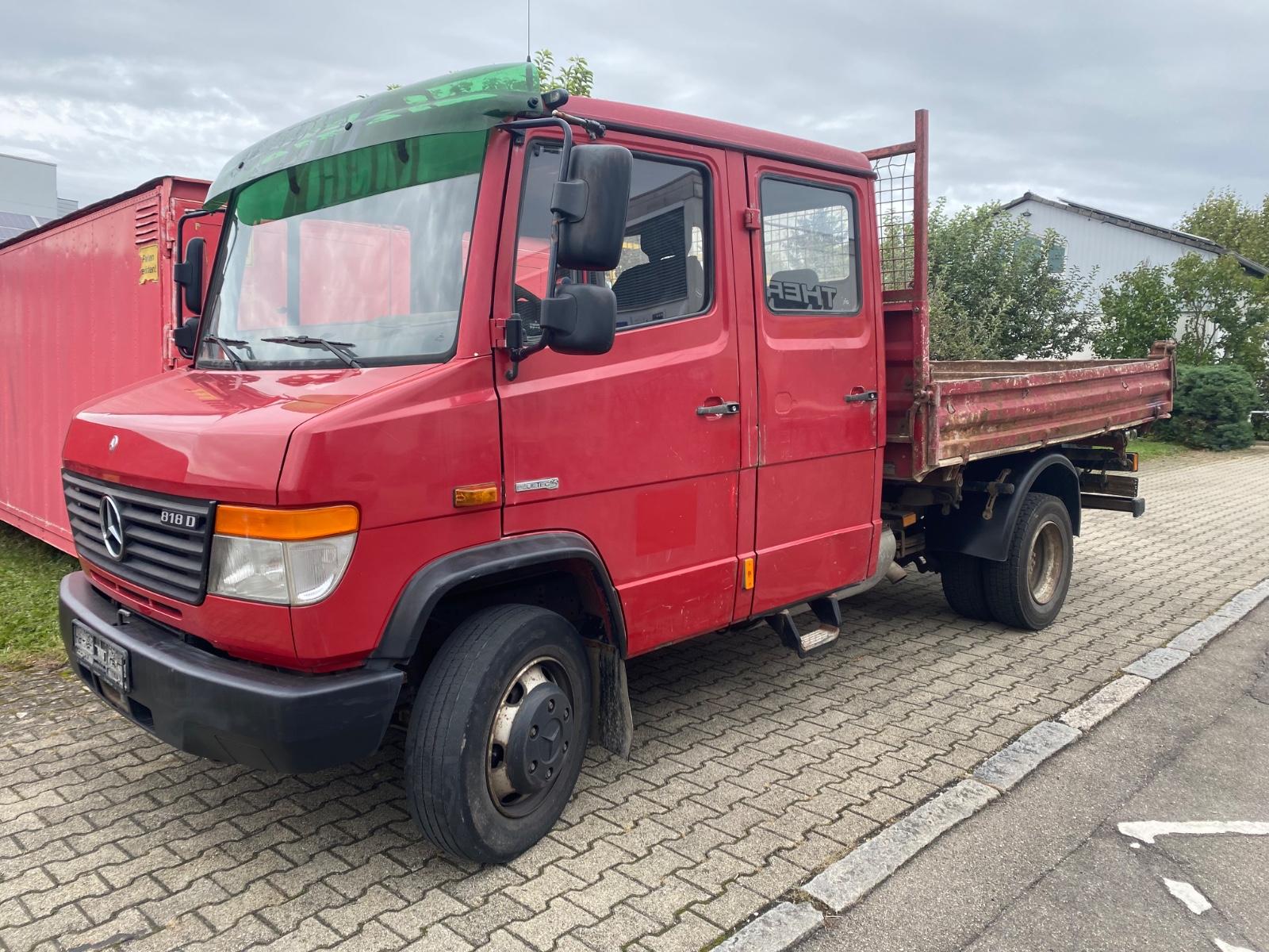 Mercedes-Benz Vario 818 Doka Euro5 Dreiseitenkipper Tüv12/26
