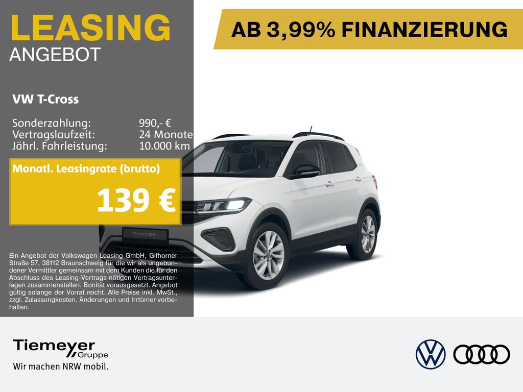 Volkswagen T-Cross 1.0 TSI GOAL LM17 ASSIST NAVI