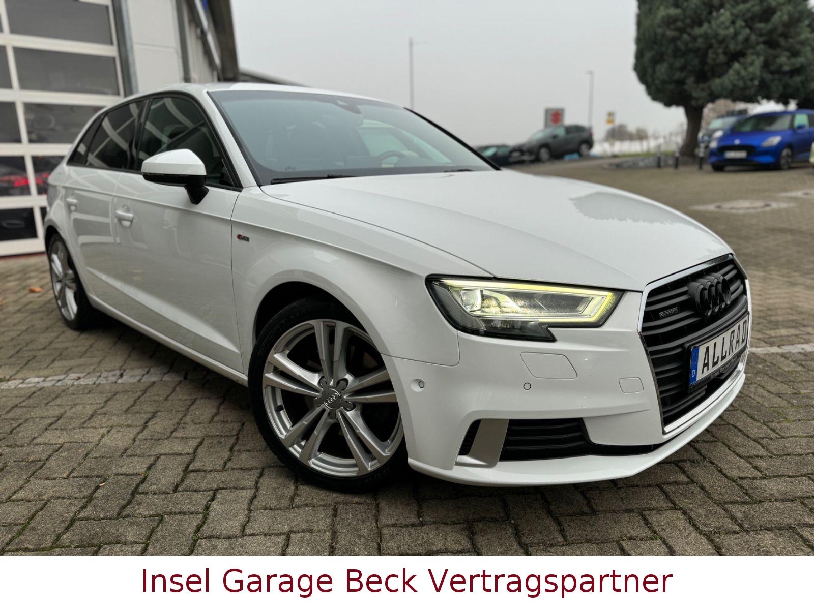 Audi A3 Sportback 40 TFSI quattro|AHK|Standheiz|S-Tro