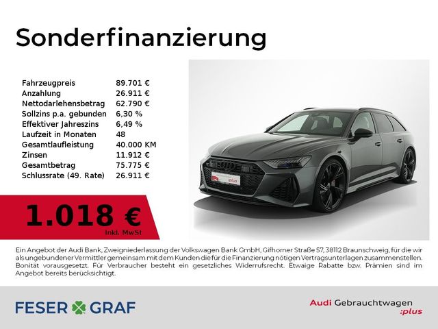 Audi RS6 Avant Keramik,Dynamik+,Pano,HUD,B&O,Standhzg