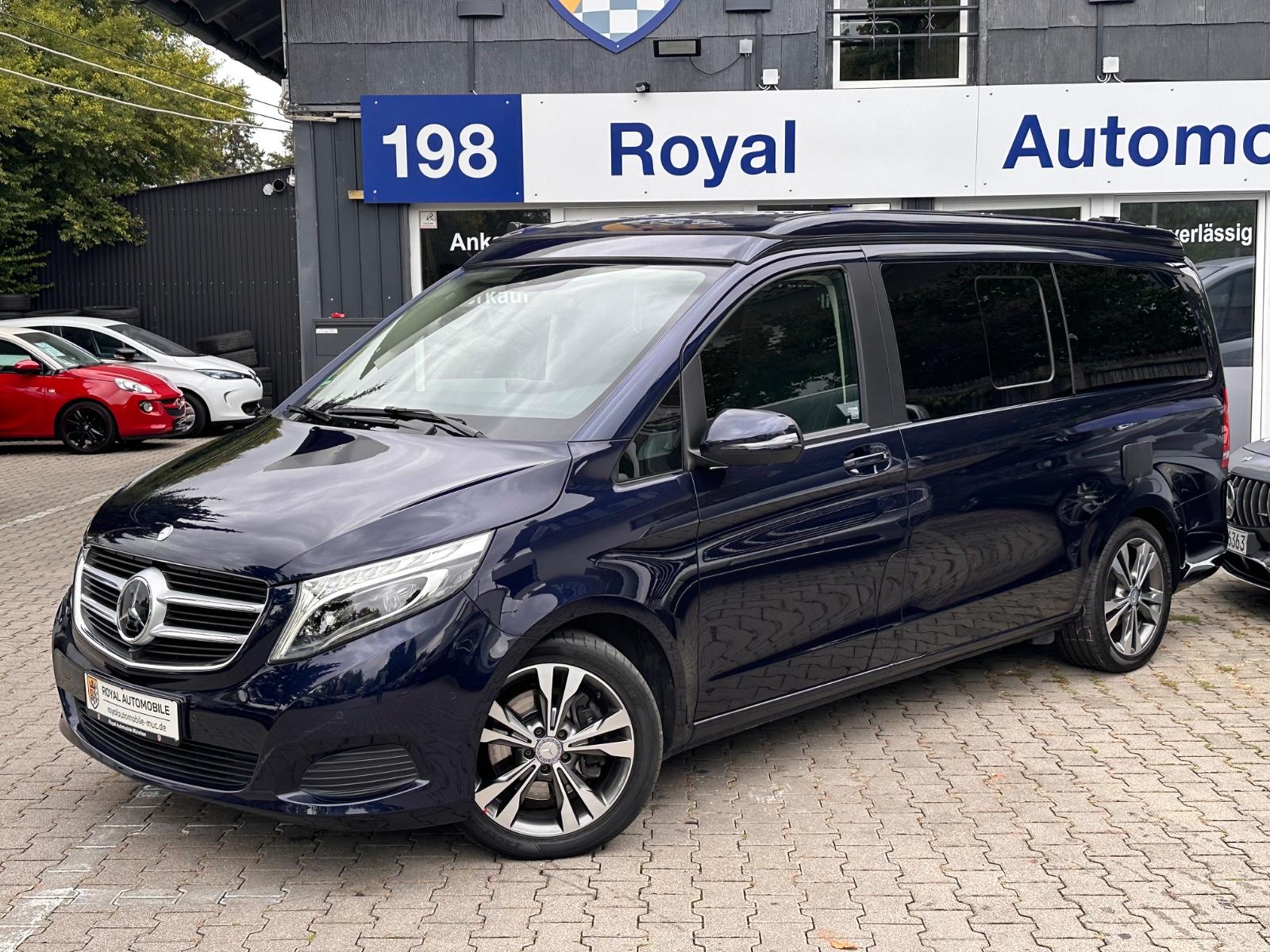 MERCEDES-BENZ V 250  MARCO POLO / CUISINE DOUCHE EAUVENT  | 190 ch | BVA | ATTELAGE | HAYON ÉLECTRIQUE | VOLANT CUIR