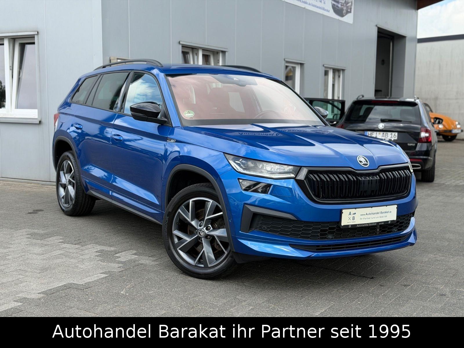 Skoda Kodiaq TDI DSG Sportline 7 Sitze ACC KAM AHK NAV