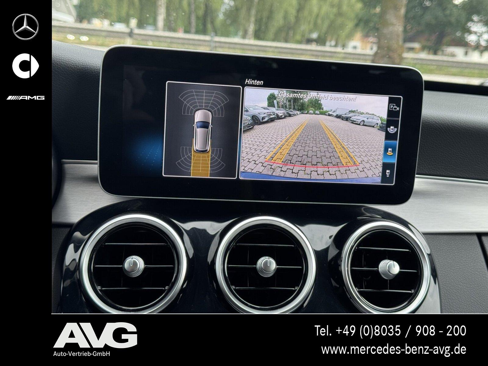 Mercedes-Benz C-Class T Avantgarde LED RFK SHZ AHK DAB 9G KEYGO, миниатюра 14