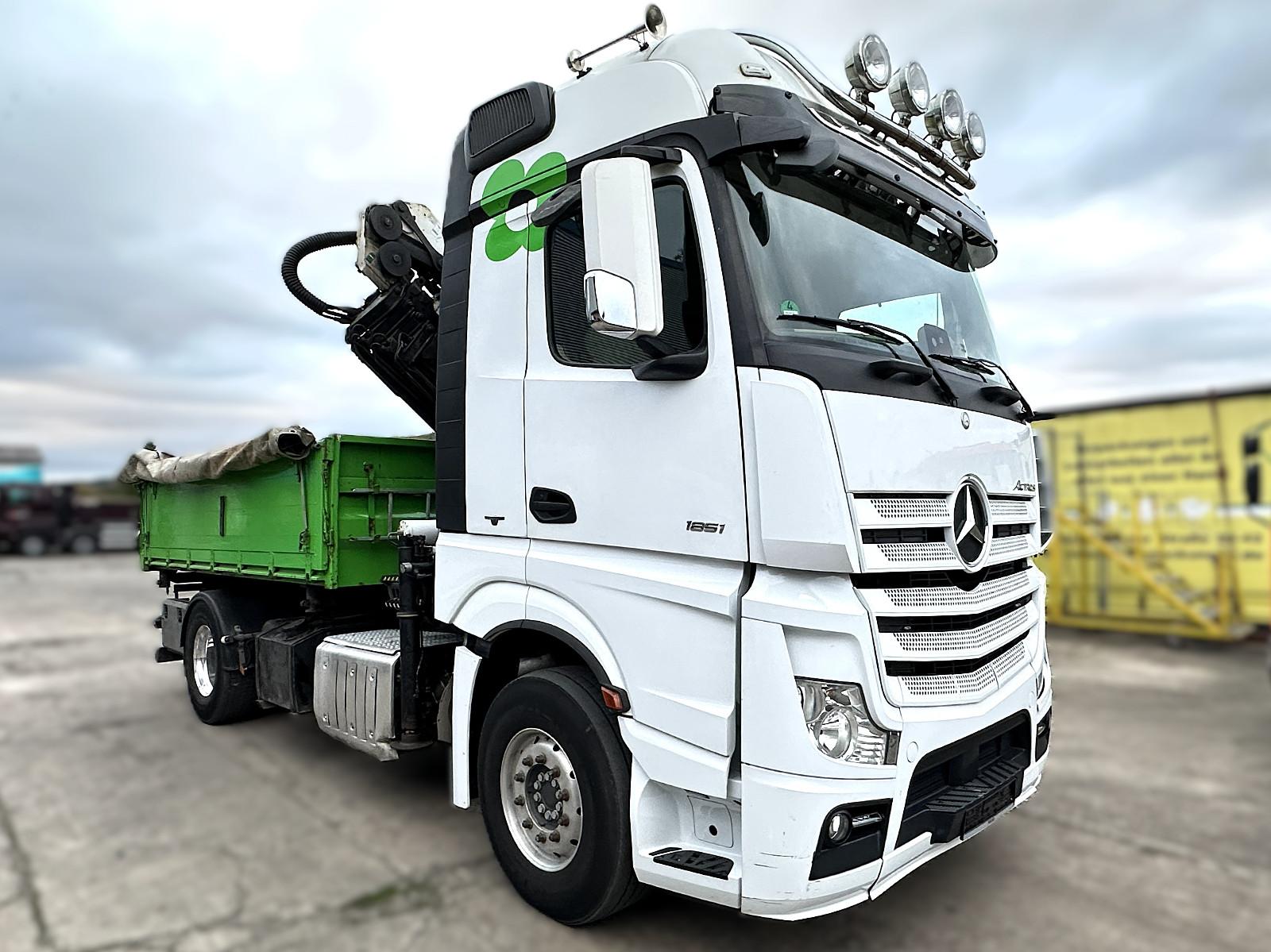 Mercedes-Benz Actros 1851+SCHWARZMÜLLER SD DreiseitenKipper