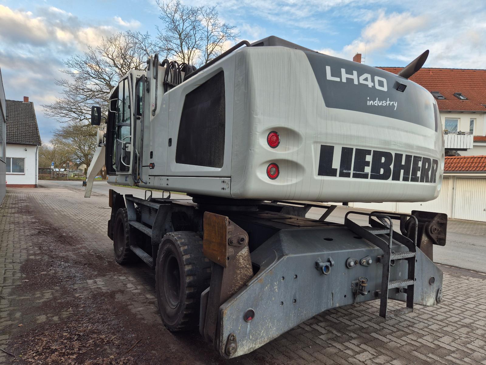 Liebherr LH40, 1. Hand, 5700h, full service, Magnetanlage
