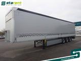 Schmitz Cargobull Tautliner, Bordwand 60cm, Hubdach, Liftachse