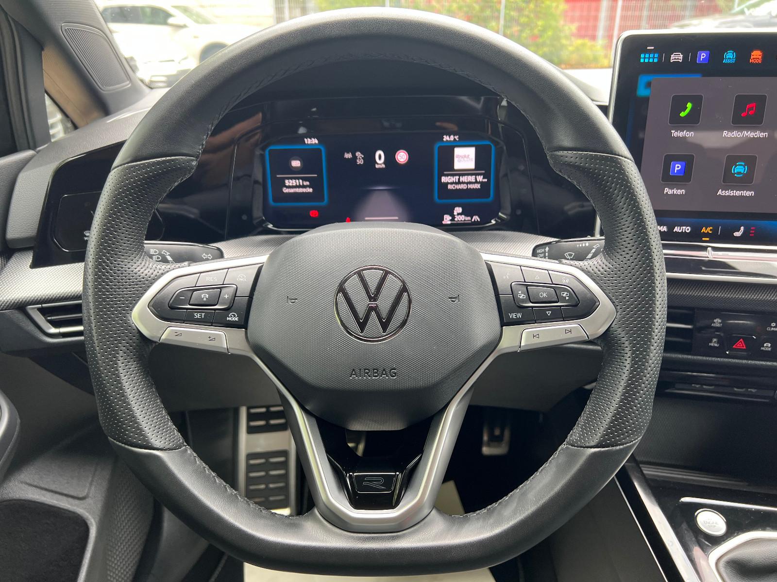 Volkswagen Golf VIII Lim 1.5 TSI R-Line-LED-KAM-NAVI-GARANT, миниатюра 11