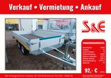Eduard Tandem Hochlader 2000 kg - Pkw-Anhänger Hochlader tandem