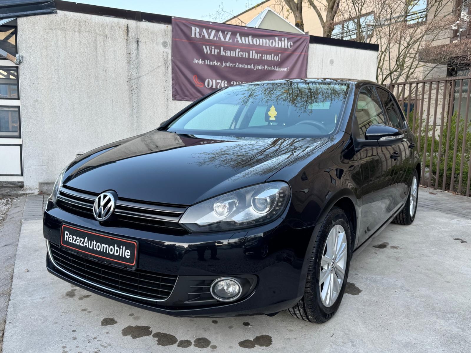 Volkswagen Golf VI Style/Bi-Xenon/SHZ/Klima/TÜV/Navi/Temp.