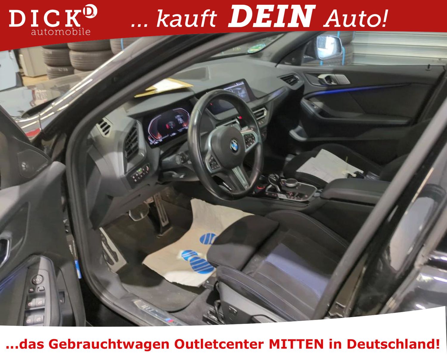 Fahrzeugabbildung BMW 120d Aut M SPORT/LED/NAVI+/VIRTU/PANO/H&K/8Fa