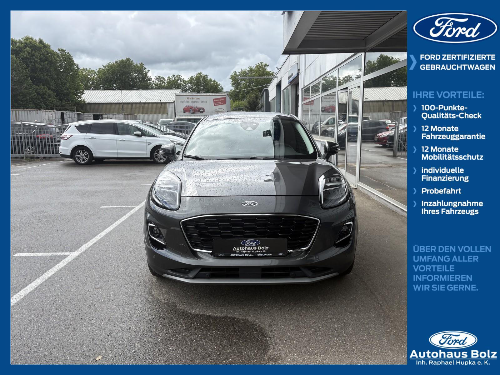 Ford Puma Titanium X - 155 PS Automatik - Bi-LED - Vo