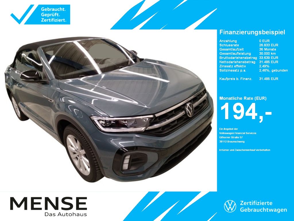 T-Roc Cabriolet 1.5 TSI R-Line IQ.Light Matrix