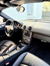 Porsche Boxster 2.7 Schalter | PZ Scheckheft | PCCM| 987 - Porsche mit Benzin-Antrieb: Schwarz, Cabrio