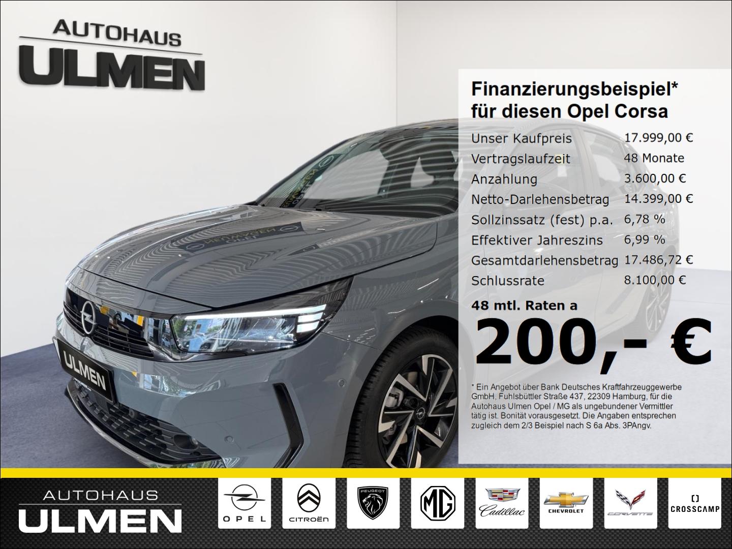 Opel Corsa F Edition LED ACC Apple CarPlay Android Au