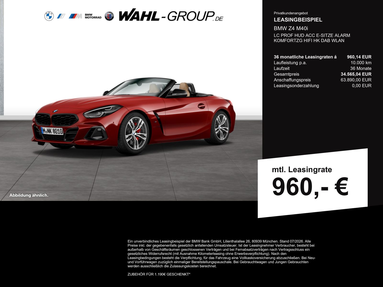 BMW Z4 M40 - Bild 1