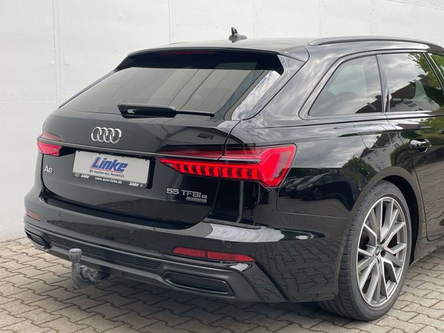 A6 Avant 55 TFSI e quattro S-Line Optik schwarz 