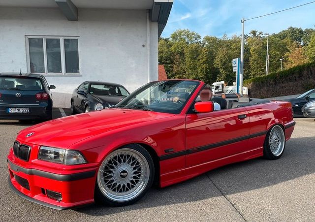 BMW E36 Cabrio/ BBS/Erste Hand/ Gew.FW/ TÜV+KD NEU