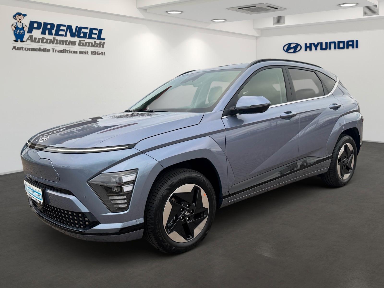 Hyundai Kona EV 65,4kWh Prime TEILLEDER/360/NAVI/HUD
