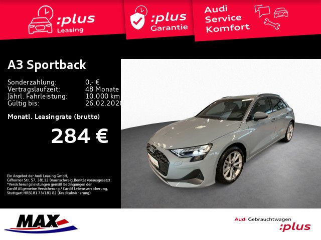 Audi A3 Sportback 30 TFSI NAV+AHK+SONOS+KAM+S-LENKRAD