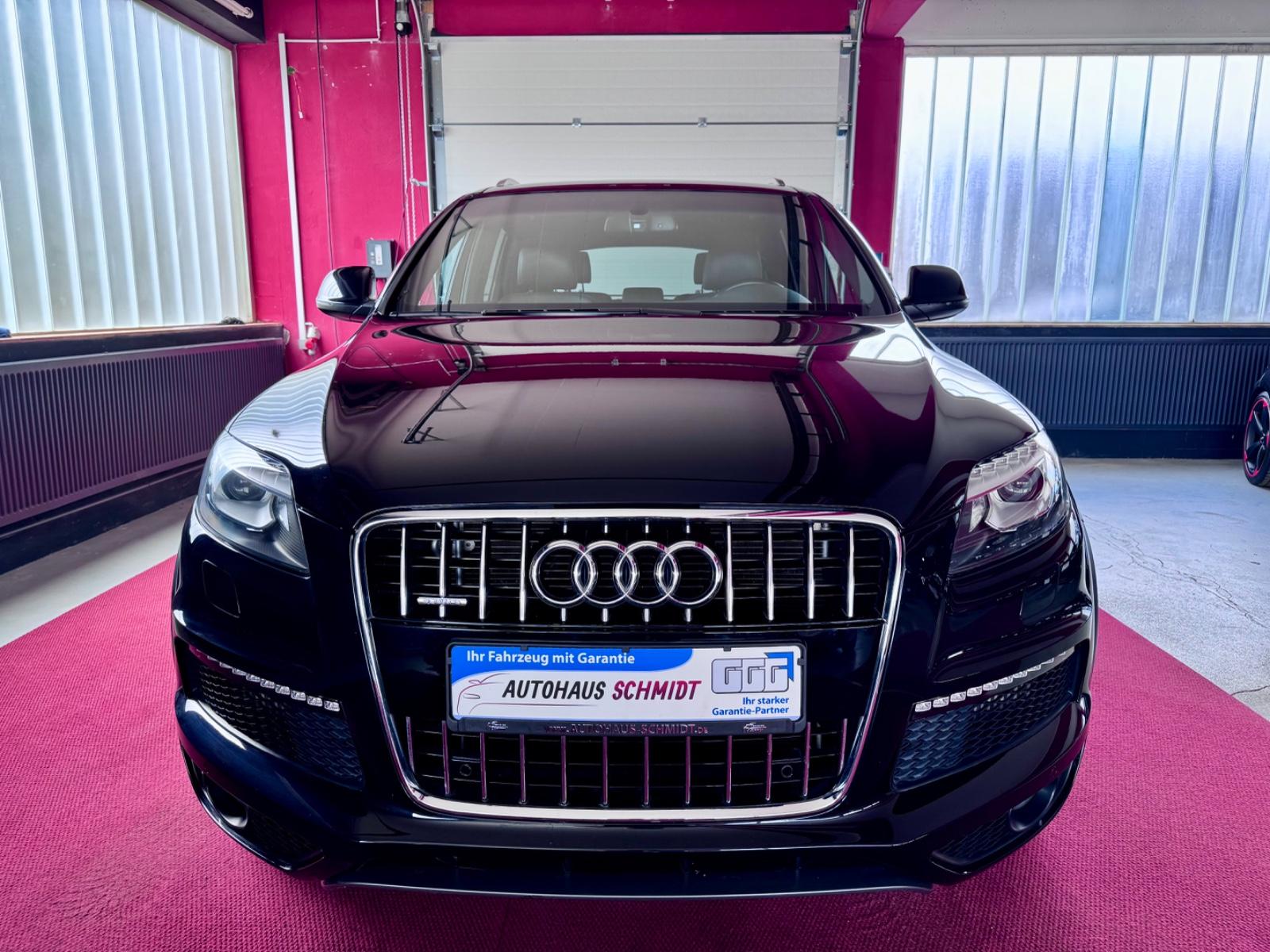 AUDI Q7 4.2 TDI QUATTRO 340ch - S LINE - SUSPENSION PNEUMATIQUE - ATTELAGE - JANTES 21" - CLIMATISATION