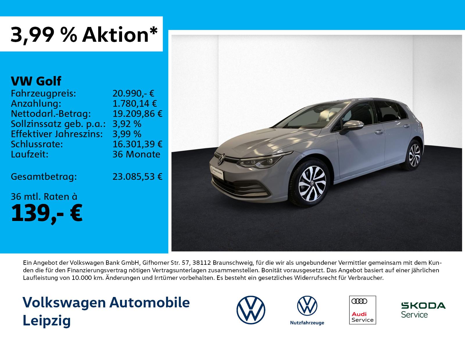 Volkswagen Golf VIII 1.5 TSI Active *Standh.*ACC*HuD*4xSHZ