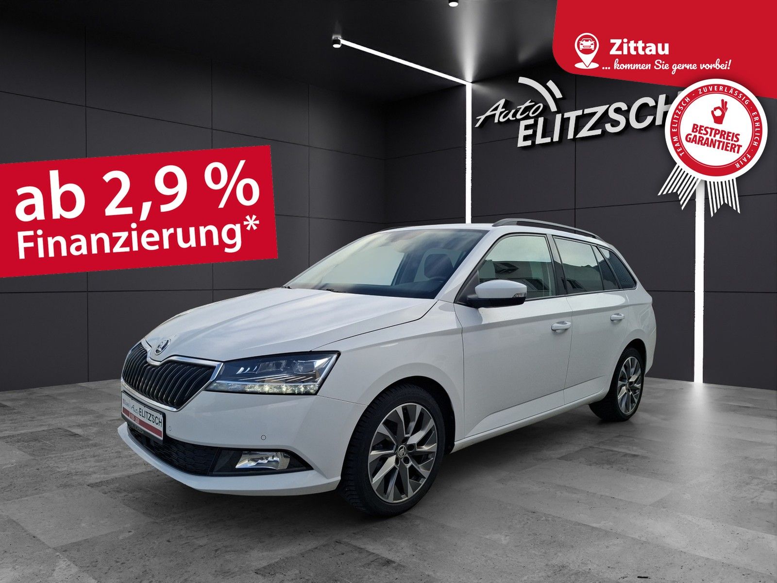 Fahrzeugabbildung SKODA Fabia Combi TSI Ambition LED Navi ACC PDC SH LM