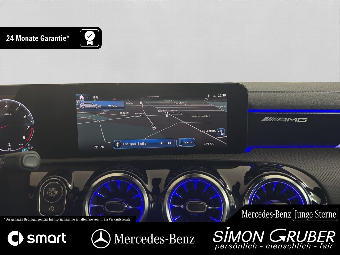 Fahrzeugabbildung Mercedes-Benz A 45 S 4M AMG Pano Leder HUD Burm MBeam Driver 3