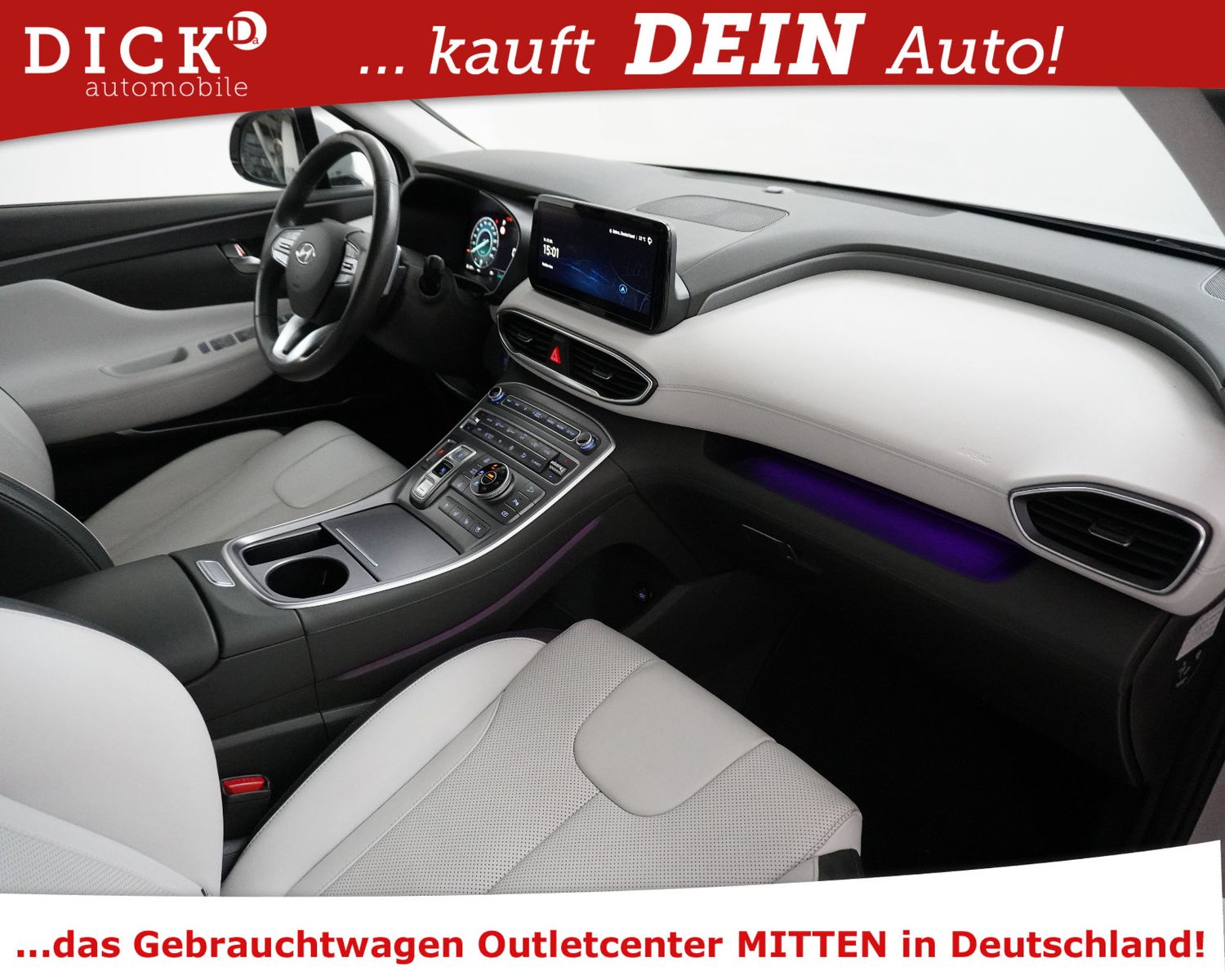 Fahrzeugabbildung Hyundai SANTA FE Hyb Signat 4WD >PANO+MEMO+360+HEAD+VOLL