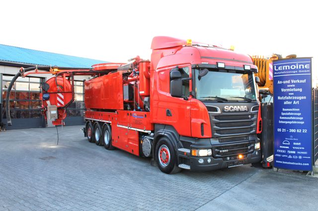 Scania R560 V8 8x4 Kroll 20m³ WRG 2x HD-Pumpe 620 Liter