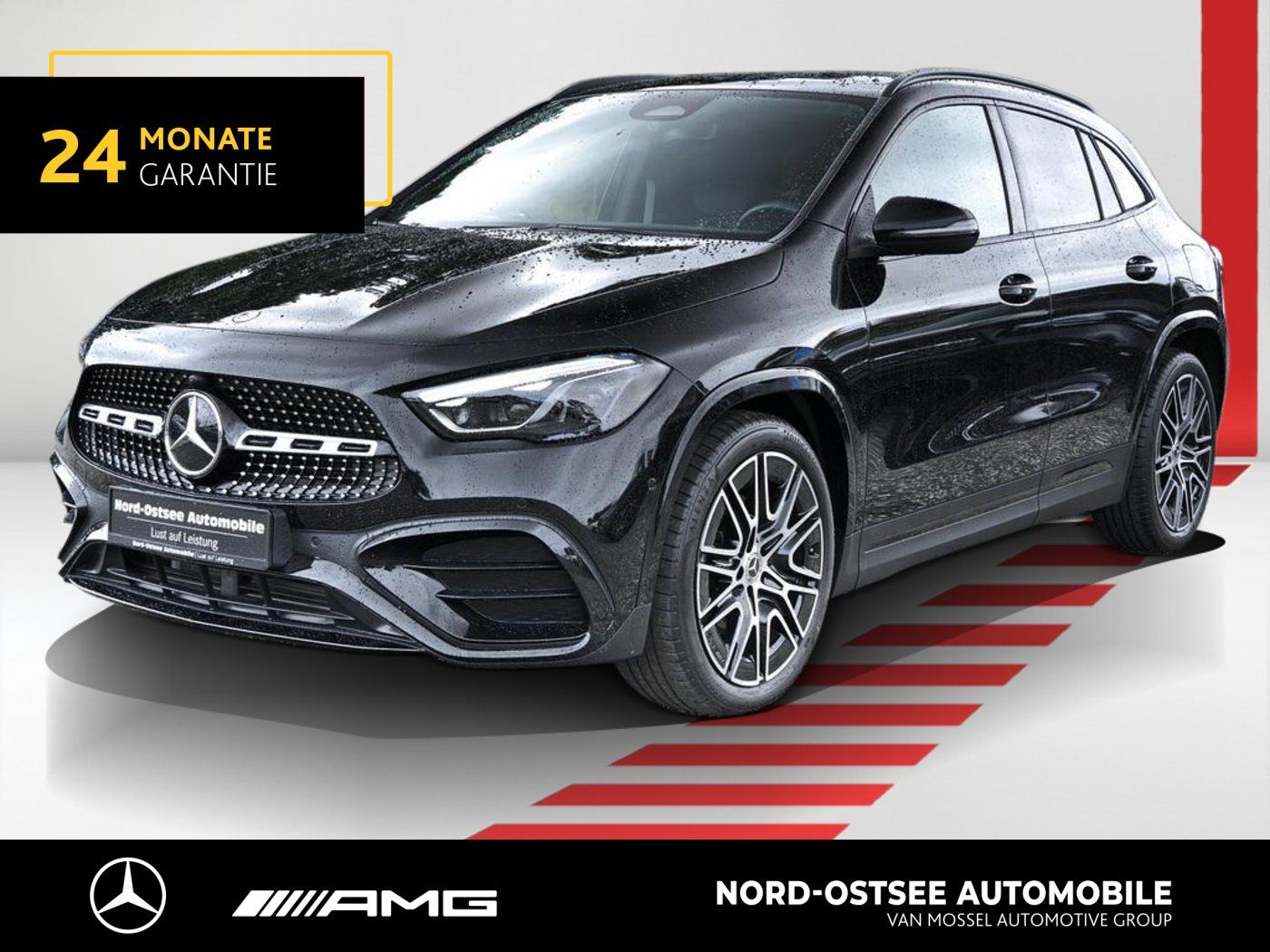 Mercedes-Benz GLA 200 d AMG ADV.+ KAM PANO AHK TEMPO SHZ NIGHT