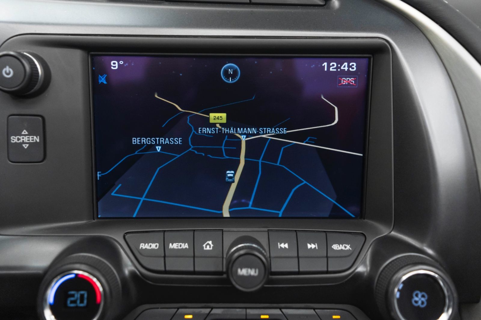 Fahrzeugabbildung Corvette C7 Stingray 6,2L Cabrio 3LT HUD KAM