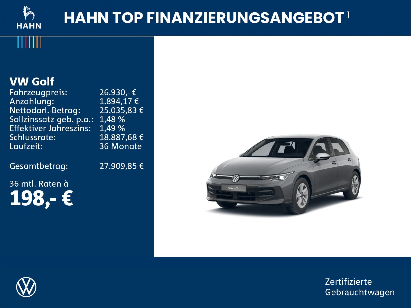Volkswagen Golf 1.5eTSI DSG Life Standhz Matrix HUD Nav Cam foto 2