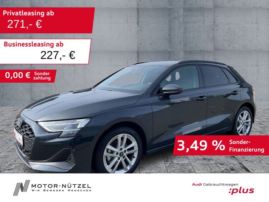 A3 Sportback 30 TFSI LED+NAVI+RFK+ACC+AHK+17"LM