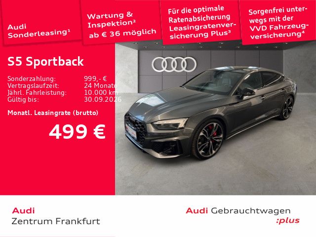 Audi S5 Sportback Navi VC B&O DAB PDC Tempomat Matrix