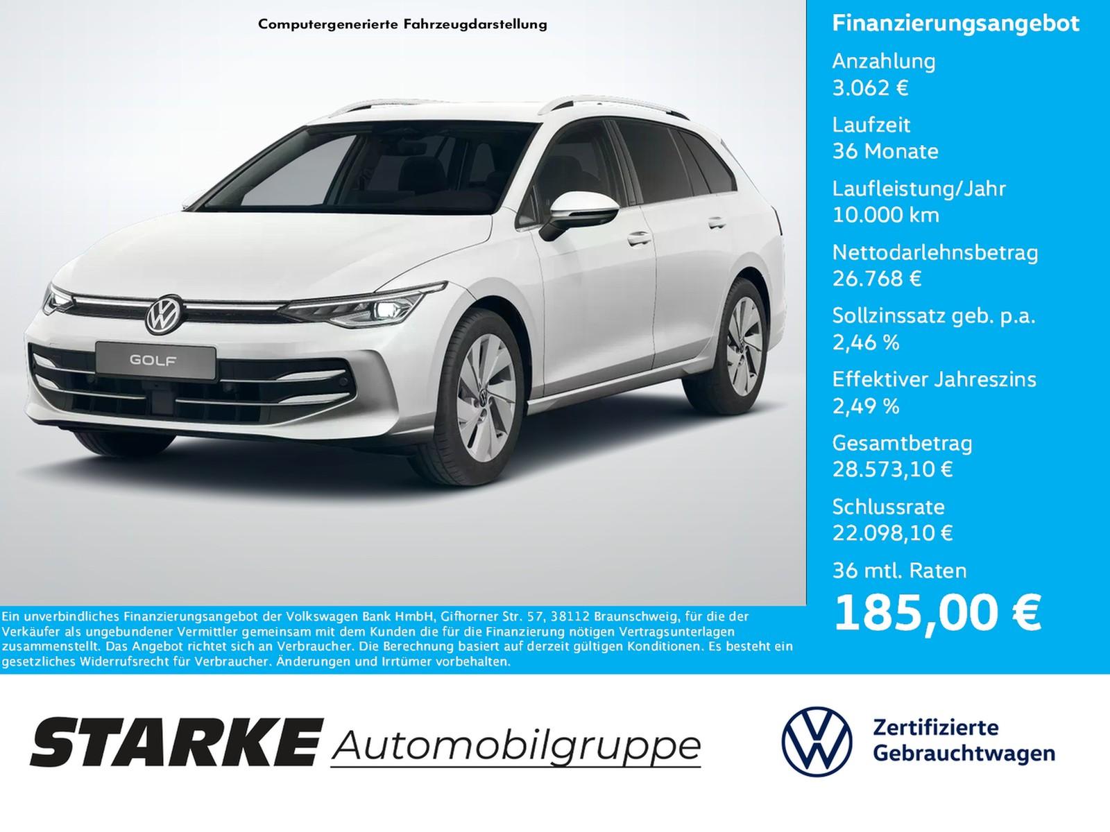 Volkswagen Golf 8 Variant 1.5 TSI Style AHK Navi LED Kame