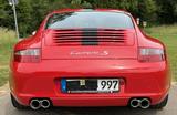 Porsche 997 Carrera S Coupé  - rote Porsche 911er Reihe