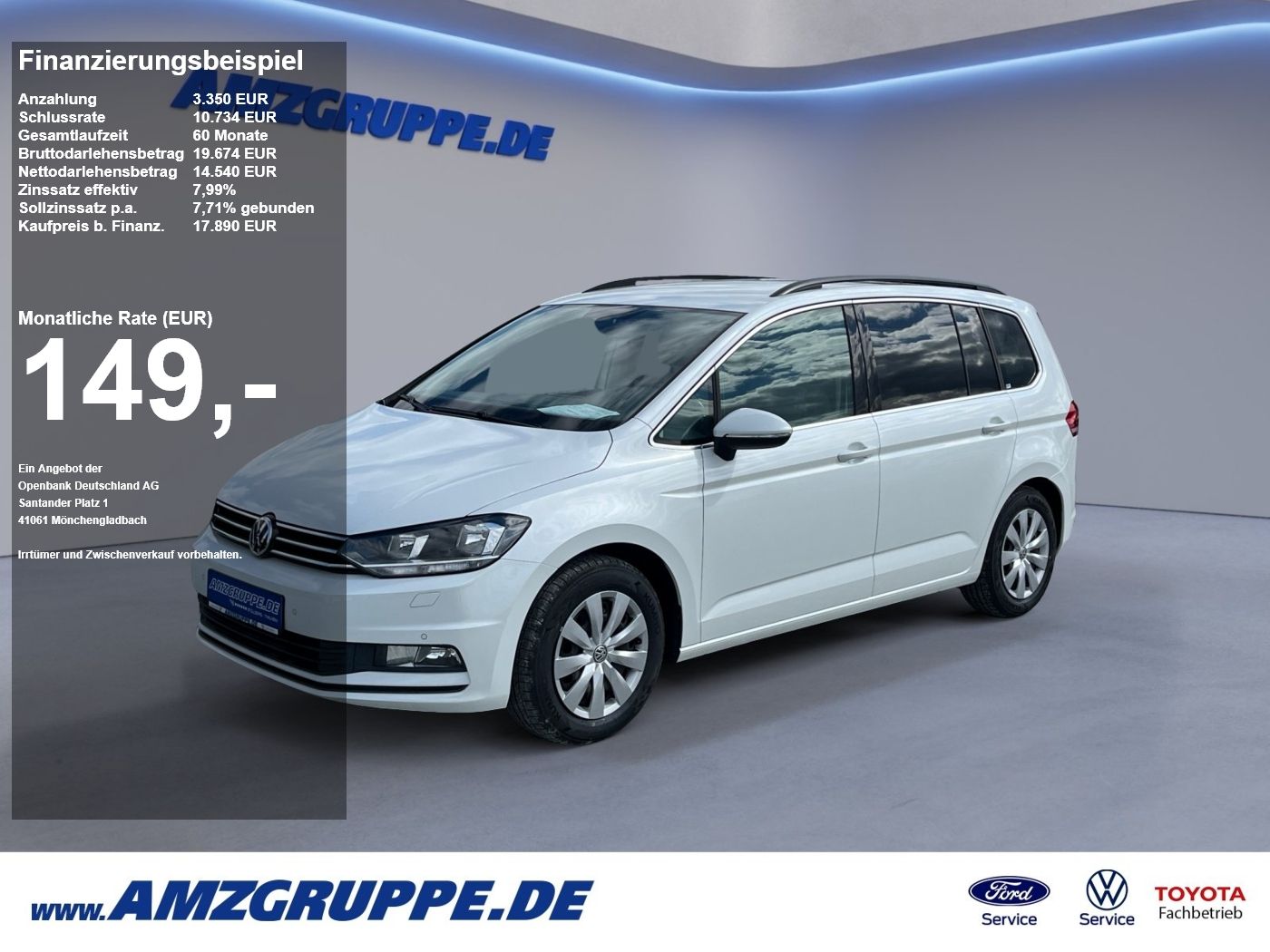 Volkswagen Touran 1.4TSI Comfortline