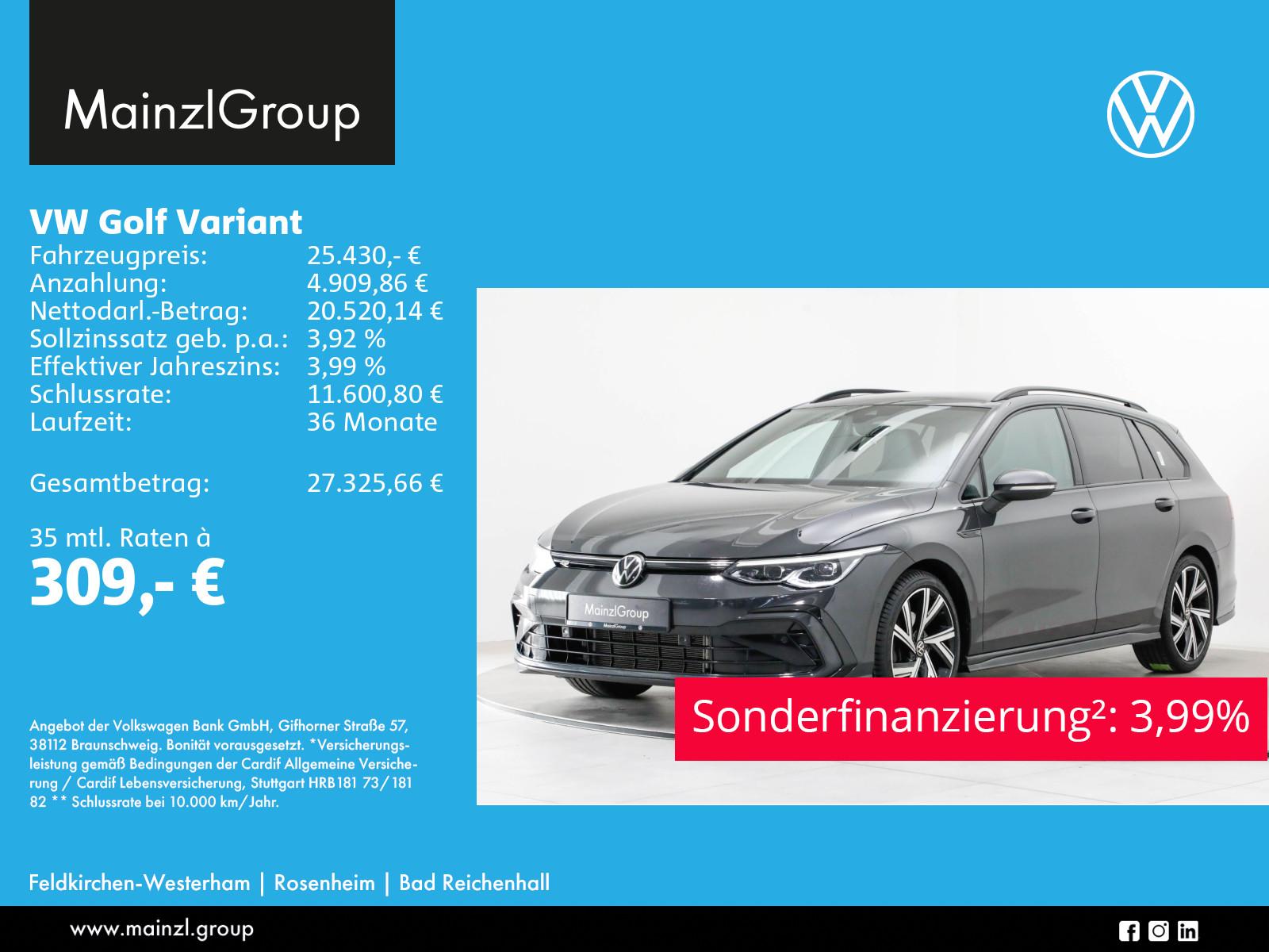 Volkswagen Golf Variant 2.0 TSI DSG R-Line AHK Navi ACC LED