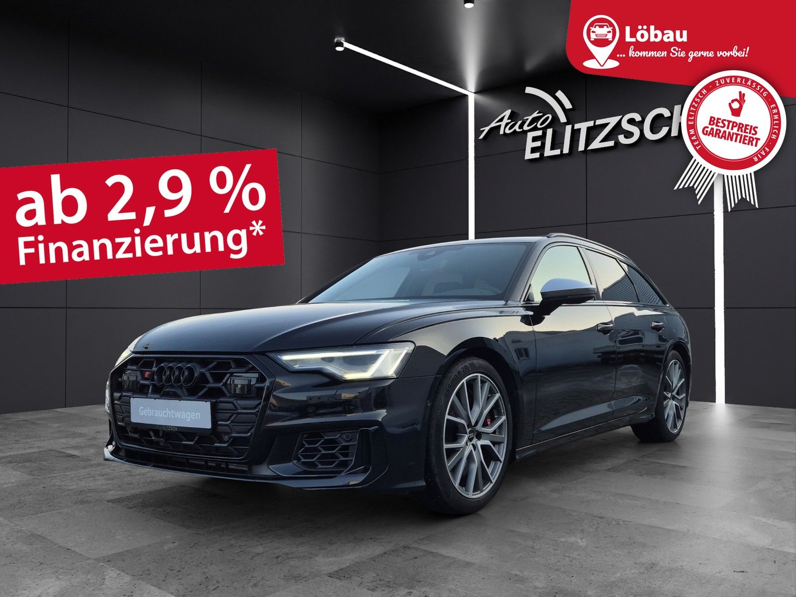 Fahrzeugabbildung Audi S6 Avant TDI quattro Matrix Navi AVC ACC B&O 20"