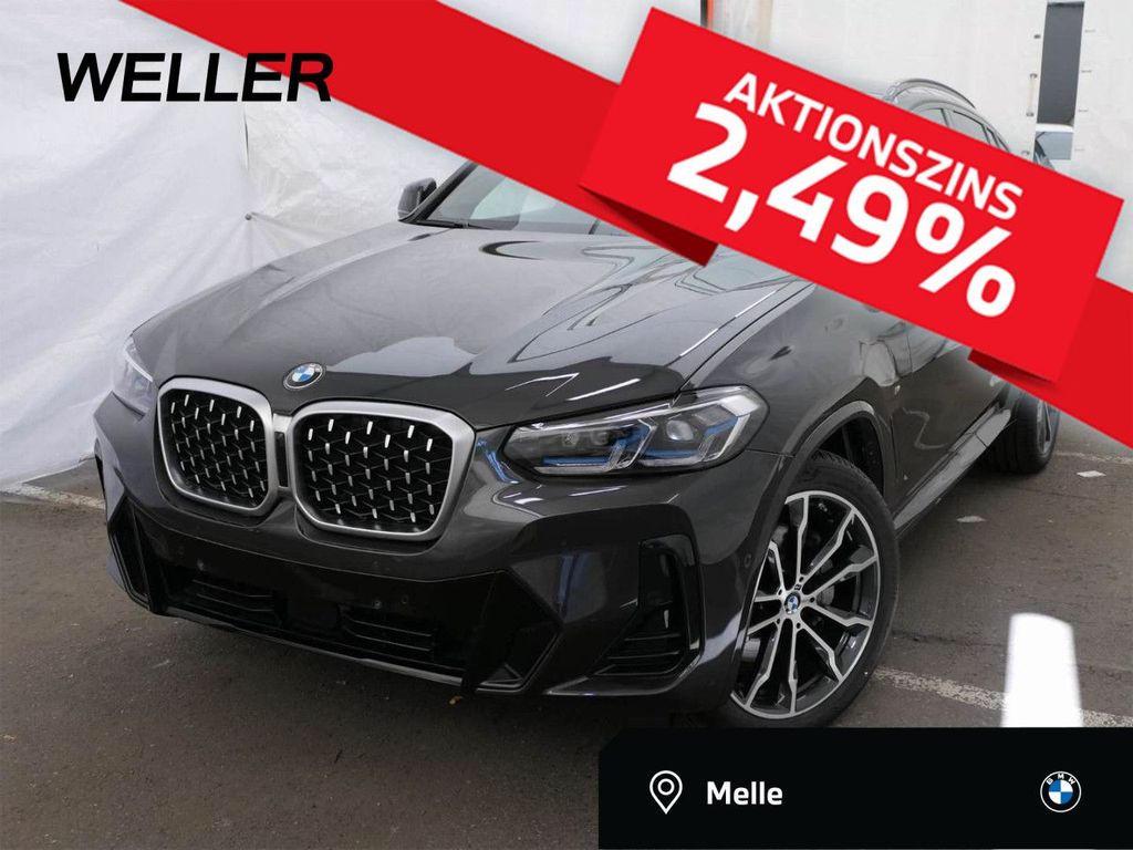 BMW X4 30i 449,-/0Anz M-SPORT St+Go AHK RFK HUD 20"