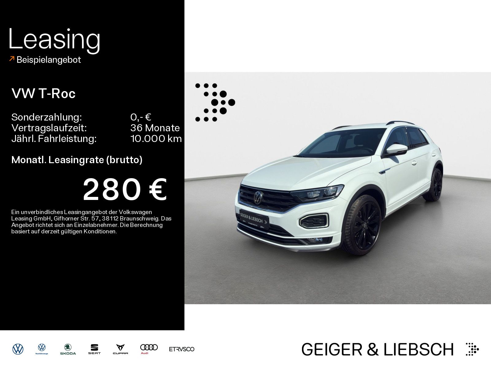 Volkswagen T-Roc 1.5 TSI DSG R-LINE*LED*AHK*KAMERA*PDC*SHZ*