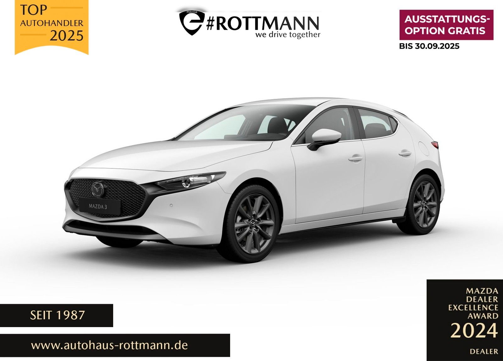 Mazda 3 2025 2.0 e-SKYACTIV X 186ps CENTRE-Line
