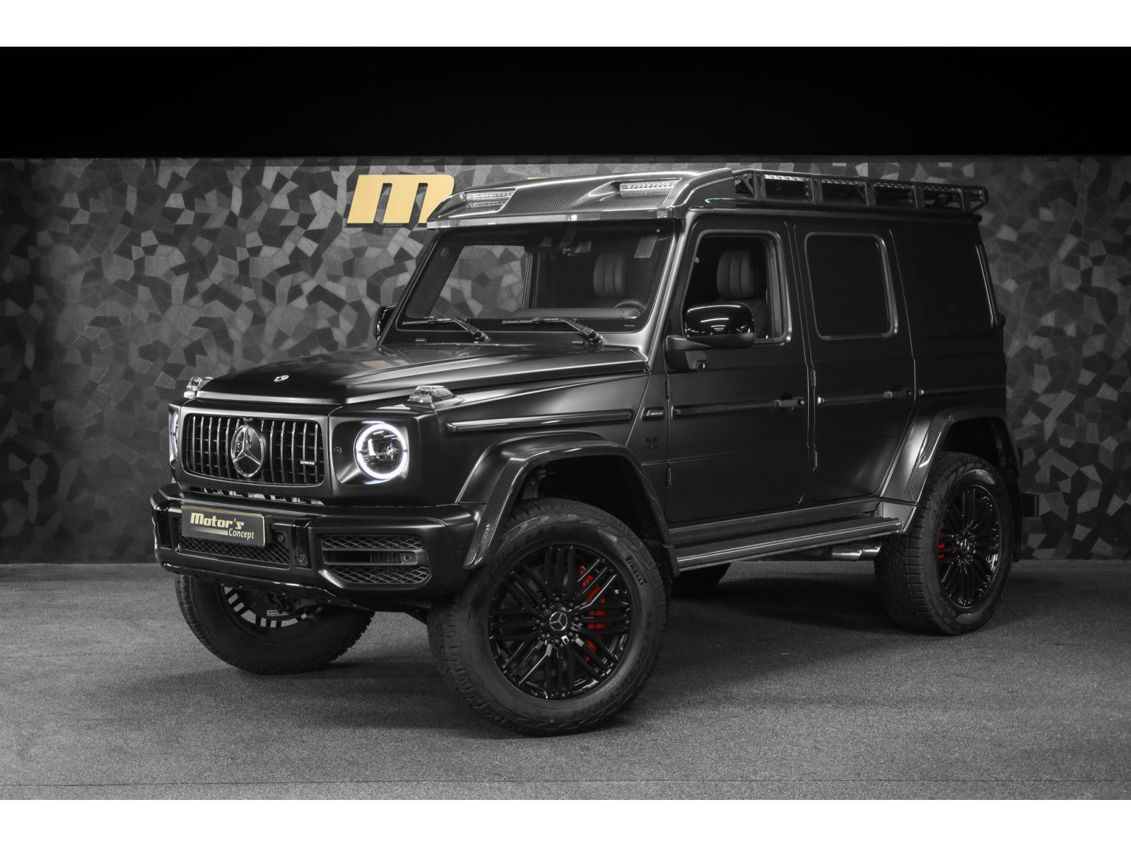 MERCEDES-BENZ G 63 AMG 4x4² V8 Bi-Turbo - COVERING NOIR